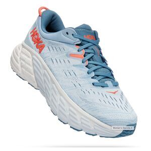 HOKA One One Gaviota 4 Light Blue Running Lace Up Sneakers Shoes Mens 10B US